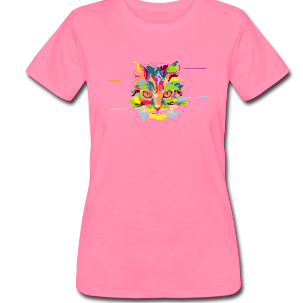 Womens Cat Shirt Teeprint
